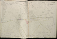 Plan du cadastre napoléonien - Atlas cantonal - Estrees-Deniecourt (Estrées) : D et E