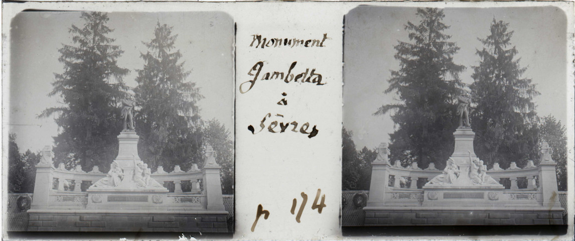 Monument Gambetta à Sèvres