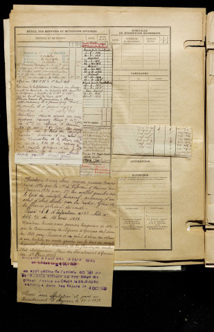 Villain, Paul Arthur Gaston, né le 10 septembre 1891 à Carnoy (Somme), classe 1911, matricule n° 1010, Bureau de recrutement de Péronne