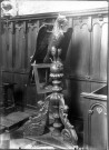 Eglise de Tilloy-lès-Conty : les boiseries du choeur et le lutrin