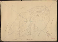 Plan du cadastre rénové - Liercourt : section B