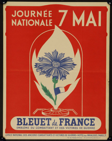 Pin's Argenté Bleuet De France - Fêtes et cérémonies