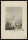 Monument du Général Foy. Père La Chaise. Robert Jennings et William, Chaplin Cheapside August 1830