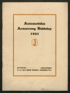 Publicités automobiles : Armstrong Siddeley