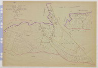 Plan du cadastre rénové - Cléry-sur-Somme : section X1