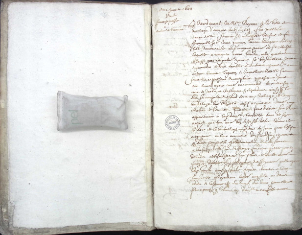 Etude de Me Antoine Perdu à Amiens (étude n°26). Minutes de l'année 1648