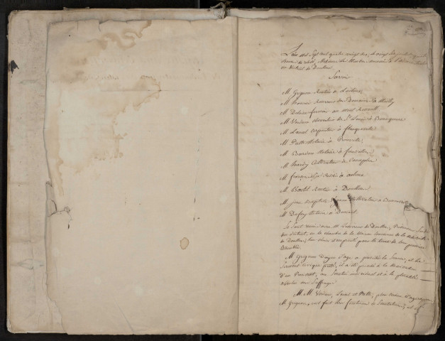 Délibérations de l’Administration du district de Doullens : 26 juillet 1790- 28 janvier 1795