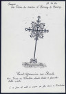 Saint-Germain-sur-Bresle : croix du cimetière - (Reproduction interdite sans autorisation - © Claude Piette)