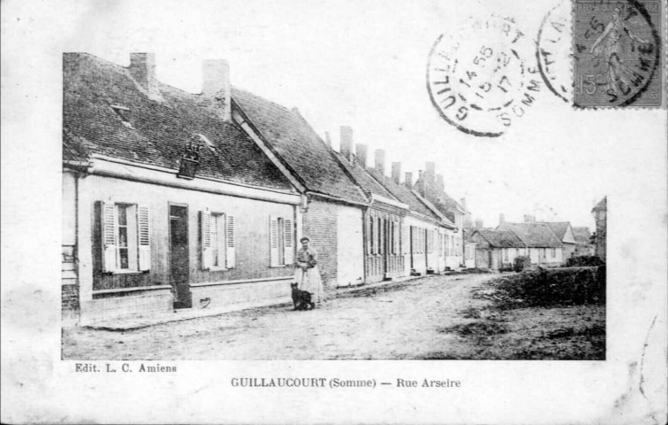Guillaucourt (Somme). Rue Arseire