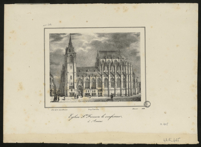 Eglise Saint-Firmin le confesseur à Amiens