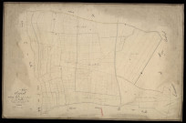 Plan du cadastre napoléonien - Arrest : Bois de Nevert (Le), B1