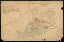 Plan du cadastre napoléonien - Ville-sur-Ancre (Ville-sous-Corbie) : A et partie développée de A