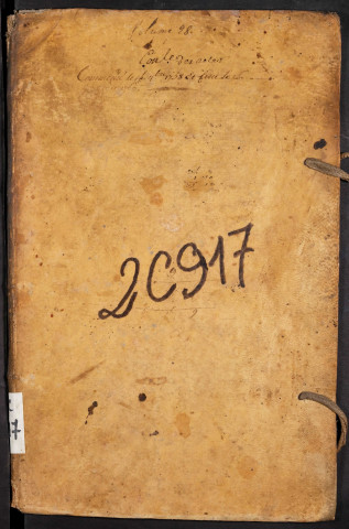 Contrôle des actes du bureau de Conty pour la période du 14 novembre 1758 au 16 janvier 1760