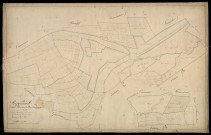 Plan du cadastre napoléonien - Bergicourt : Bois des vignes (Le), A