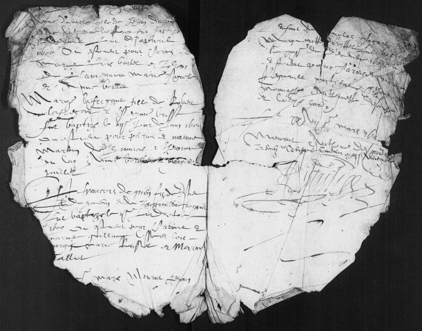 Doullens (Saint-Martin) : baptêmes, mariages, sépultures