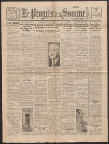 Le Progrès de la Somme, numéro 19363, 2 septembre 1932