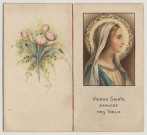 Vierge Sainte exaucez mes vœux