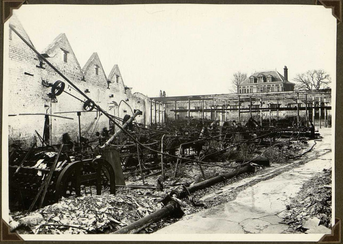B.V.R. - Les destruction de l'usine durant la Seconde guerre mondiale