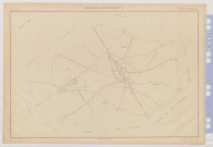 Plan du cadastre rénové - Estrées-Deniécourt : tableau d'assemblage (TA)