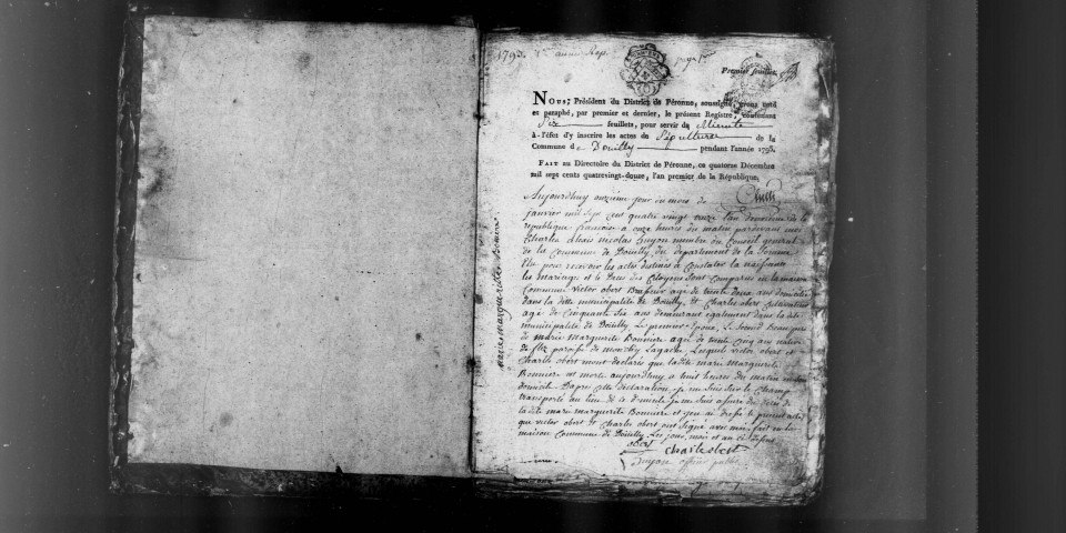 Douilly : décès (1793-1846)