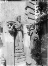 Epinal. Musée Chaumousey : statue provenant de l'église