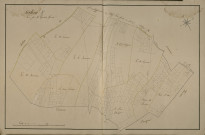 Plan du cadastre napoléonien - Mesnil-Domqueur (Maisnil) : C