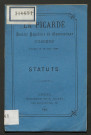 La Picarde. Société populaire de gymnastique d'Amiens fondée le 18 juin 1880. Statuts.