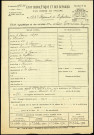 Ternisien, Eugène, né le 5 février 1890 à Amiens (Somme), classe 1910, matricule n° 741, Bureau de recrutement d'Amiens