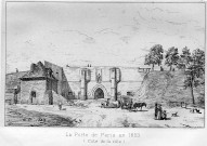 La porte de Paris en 1823
