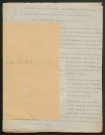Témoignage de Marillier, Gabelou (Canonnier infirmier) et correspondance avec Jacques Péricard