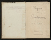 Hiermont. Délibérations du conseil municipal