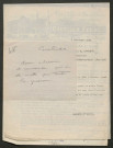 Témoignage de Cavelier, H. et correspondance avec Jacques Péricard