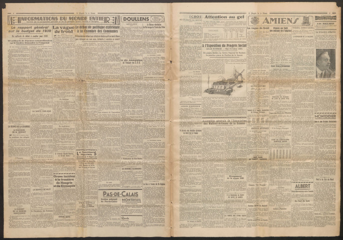 Le Progrès de la Somme, numéro 21640, 20 décembre 1938