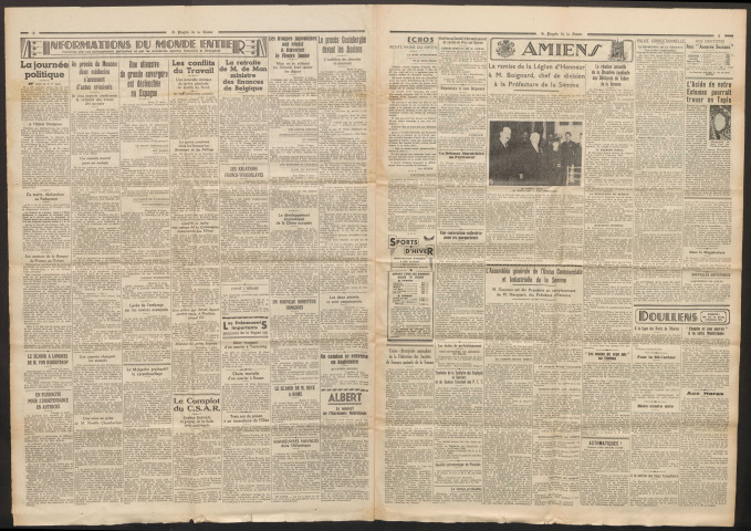 Le Progrès de la Somme, numéro 21358, 10 mars 1938