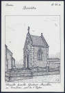 Bernâtre : chapelle au cimetière - (Reproduction interdite sans autorisation - © Claude Piette)