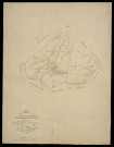 Plan du cadastre napoléonien - Frucourt : tableau d'assemblage