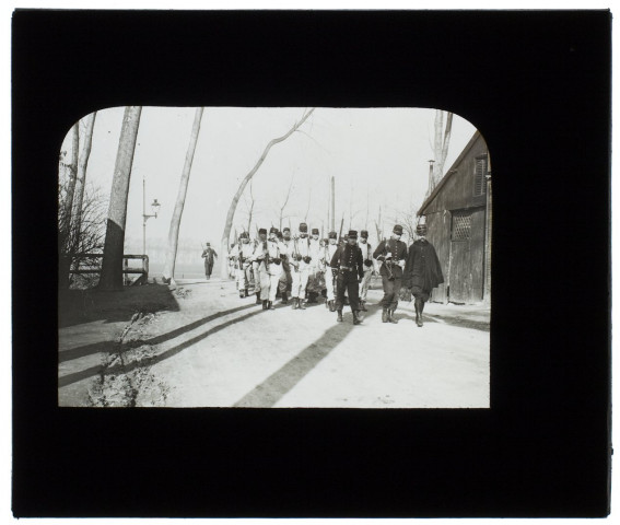 72e de ligne - pont près Renancourt - février 1902