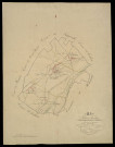 Plan du cadastre napoléonien - Quesnoy-le-Montant : tableau d'assemblage