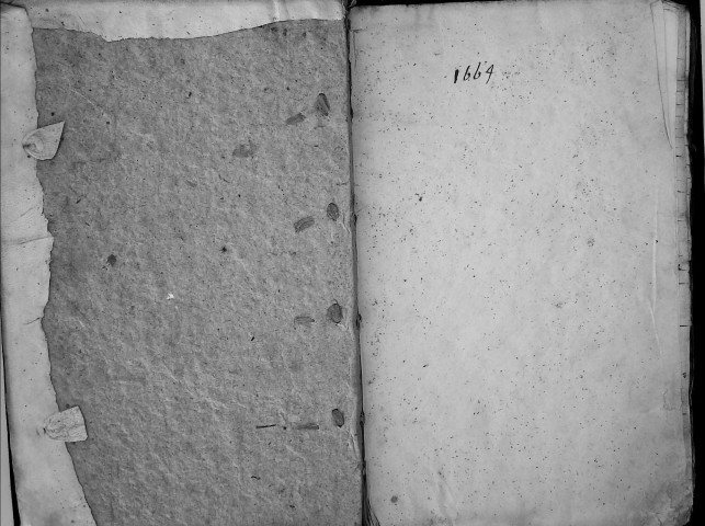 Etude de Me Pierre Trencart à Amiens (étude n°9). Minutes de l'année 1664