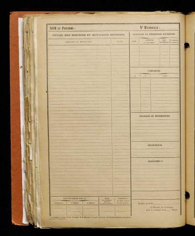 Crété, Hector Désiré, né le 30 mars 1897 à Saint-Aubin-Montenoy (Somme), classe 1917, matricule n° 115, Bureau de recrutement d'Amiens