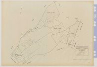 Plan du cadastre rénové - Saint-Aubin-Montenoy : section B