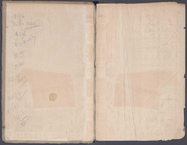 Table des successions et absences du bureau d'Amiens