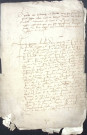 Etude de Me François De Saint-Fuscien à Amiens (étude n°26). Minutes de des années 1595-1610