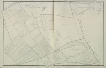 Plan du cadastre napoléonien - Allonville : D
