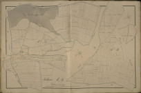 Plan du cadastre napoléonien - Pont-de-Metz : A et B