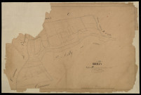 Plan du cadastre napoléonien - Breilly : Grande Vallée (La) ; Queue de Vache (La), B2