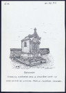 Beauvoir (Oise) : chapelle funéraire dans le cimetière - (Reproduction interdite sans autorisation - © Claude Piette)