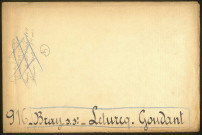 Bray-sur-Somme. Demande d'indemnisation des dommages de guerre : dossier Leturcq-Goudant