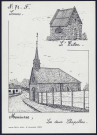 Monsures : les deux chapelles, l'Estoc - (Reproduction interdite sans autorisation - © Claude Piette)