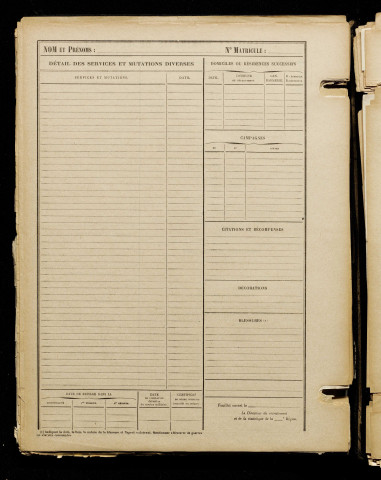 Gourguechon, Georges, né le 18 mars 1898 à Ailly-sur-Somme (Somme), classe 1918, matricule n° 75, Bureau de recrutement d'Amiens